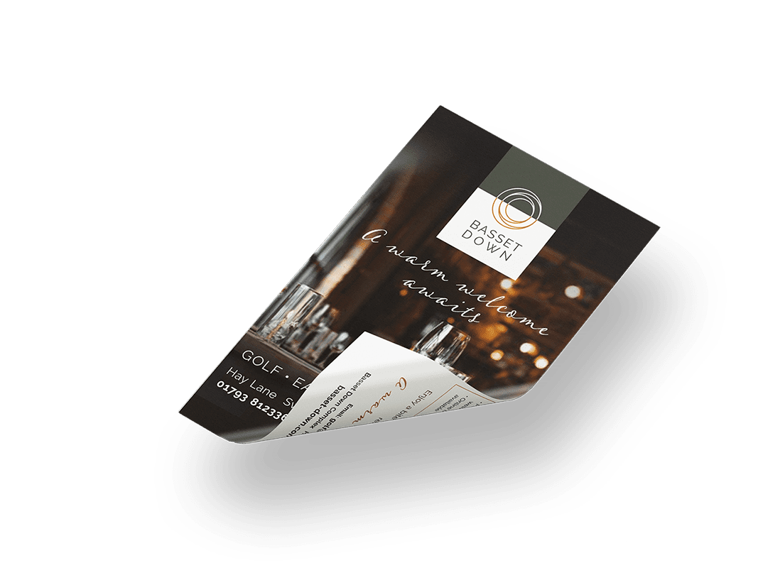 Basset Down menu mockup