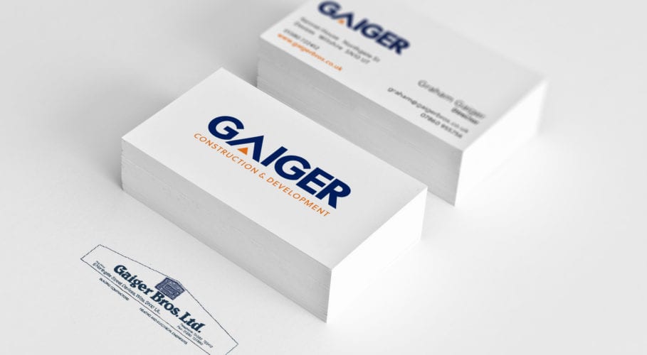Gaiger logo design reboot