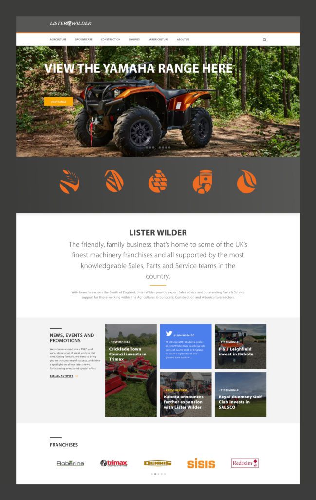 Lister wilder homepage