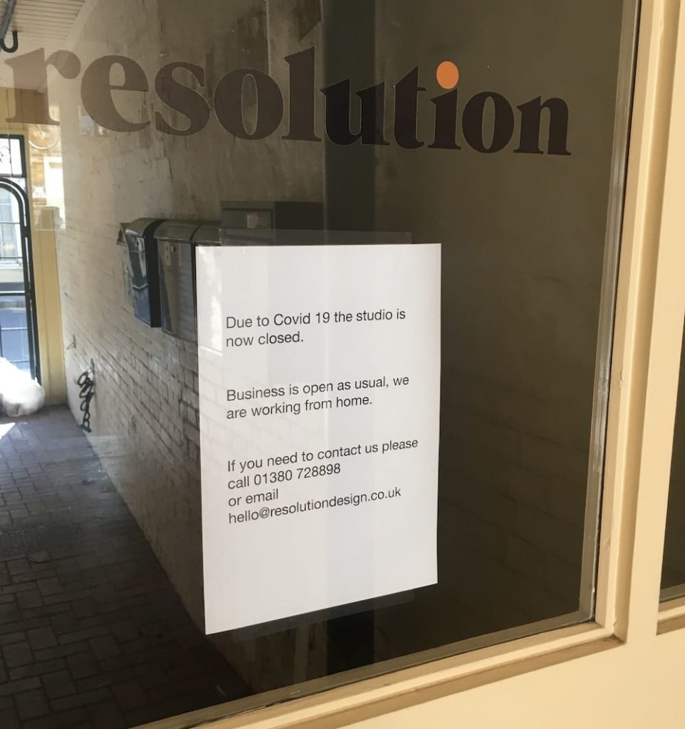 Resolution studio closed