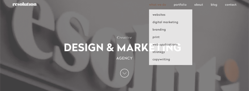 Design trends for 2021: minimalist website