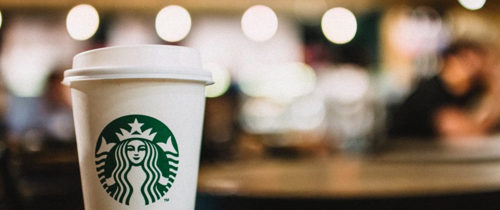 Starbucks logo design on a cup