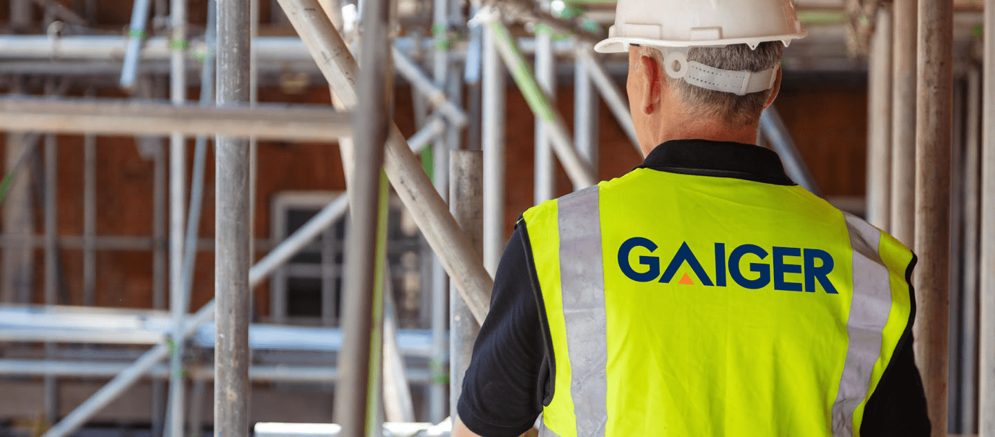 Gaiger Bros staff on site