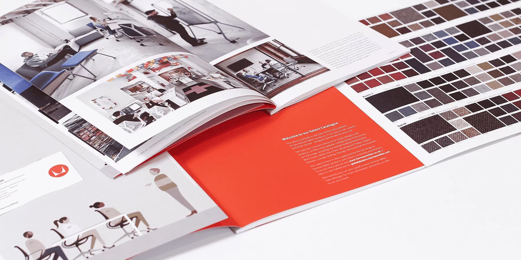 Herman Miller brochure design