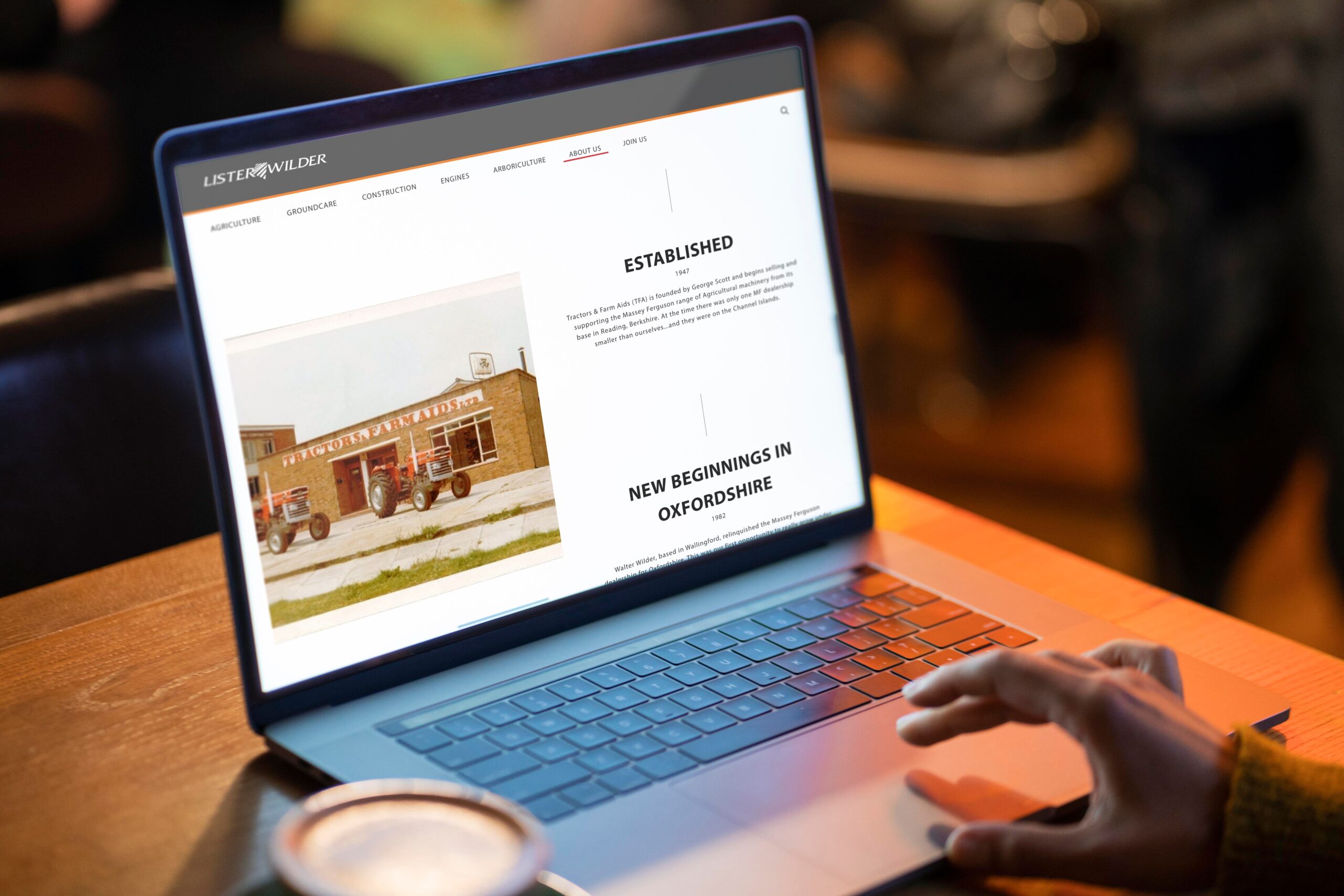 Lister Wilder website