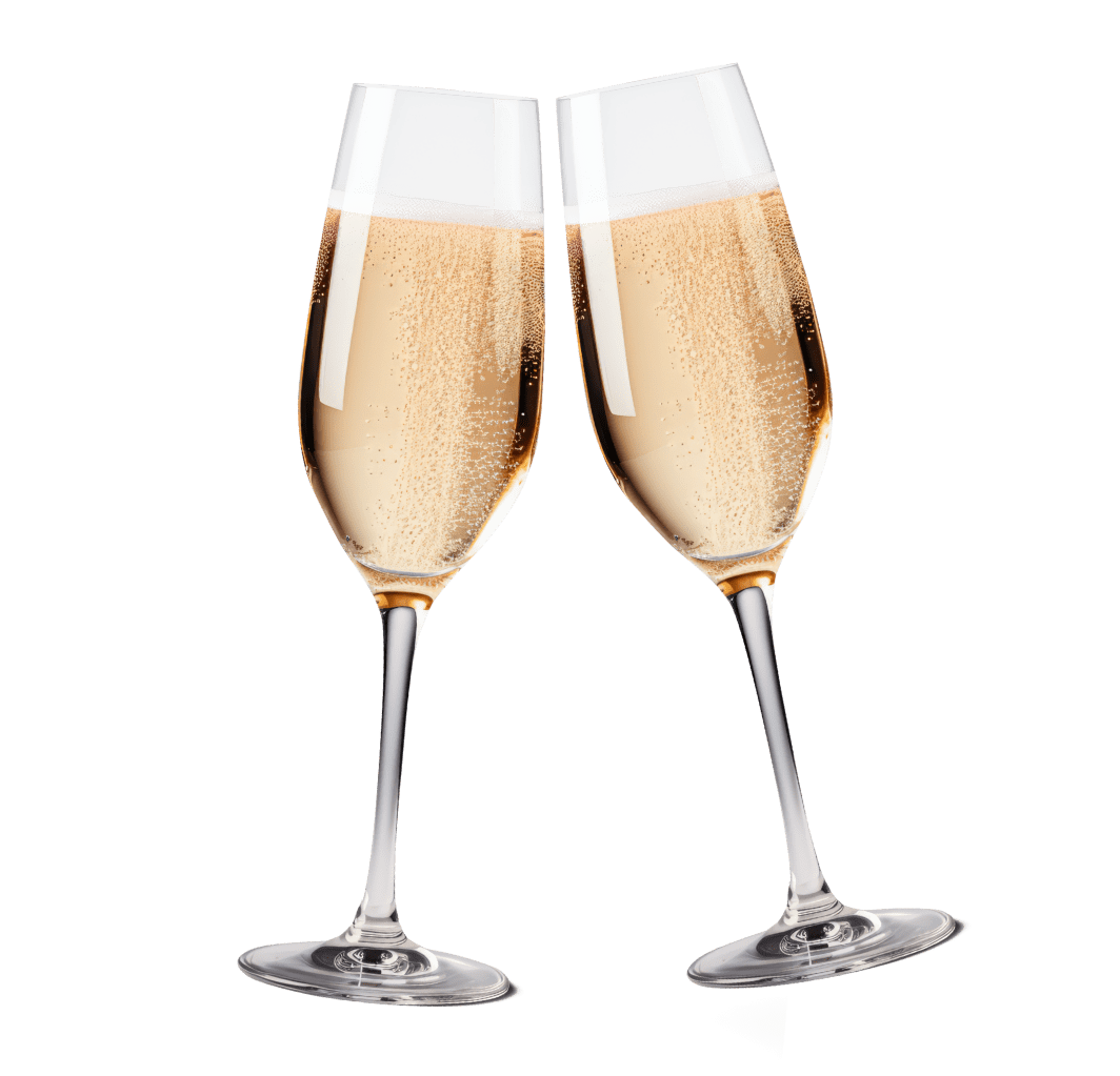 Champagne glasses