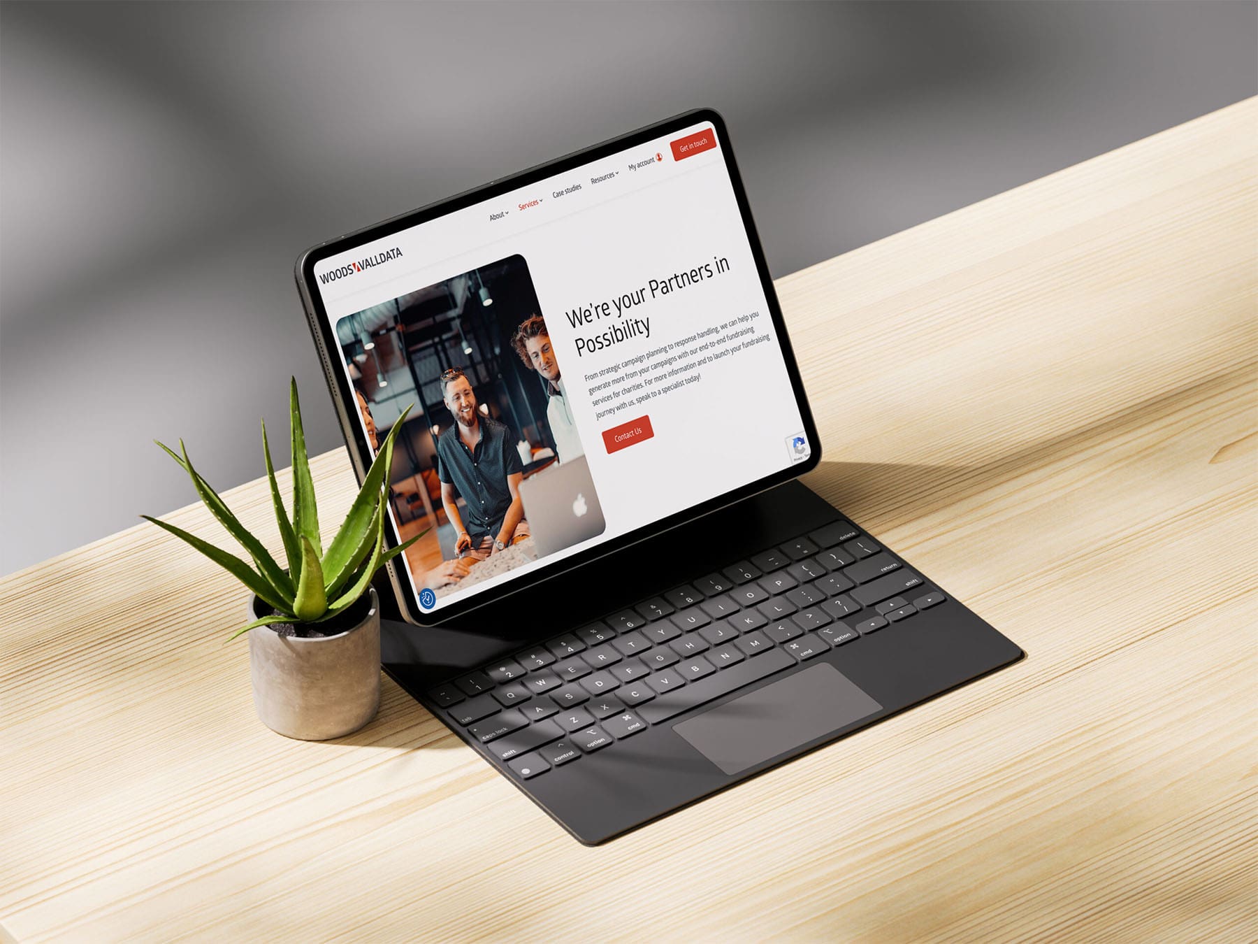 Woods Valldata website design & development