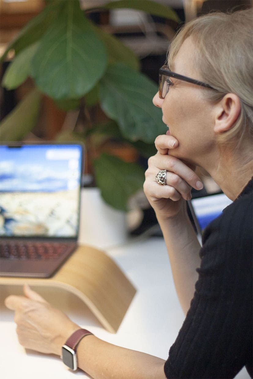 Reviewing a brand design